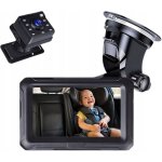 Bezpečnostní monitor do auta pro děti, HD kamera s IR, 1080P, 8 LED – Sleviste.cz