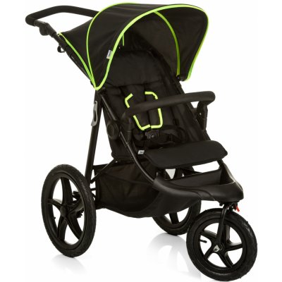 Hauck Sport Runner2 Black/Neon yellow 2023 – Zboží Mobilmania