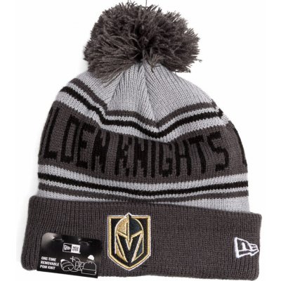 New Era Kulich NHL Evergreen Wordmark Pom Medium Knit Vegas Golden Knights Team Color – Hledejceny.cz