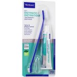 Virbac C.E.T.pes Zubní pasta enzymatická drůbeží 70 g+kartáčky – Zboží Mobilmania