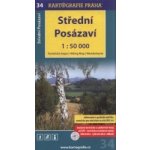 Střední Posázaví 1:50 000 turist. mapa – Hledejceny.cz
