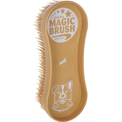 Kerbl MagicBrush Soft Sandstorm pro psy 16,5 x 6,5 x 3 cm – Zboží Mobilmania