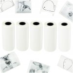 Kobes Technology Ltd Samolepící kotouček termopapíru pro tiskárnu mini print - 5,7 cm x 4,5 m - 5 kusů – Hledejceny.cz