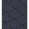 Střešní krytiny Cedral structur čtverec s obloukem 300 x 300 mm levý modročerná