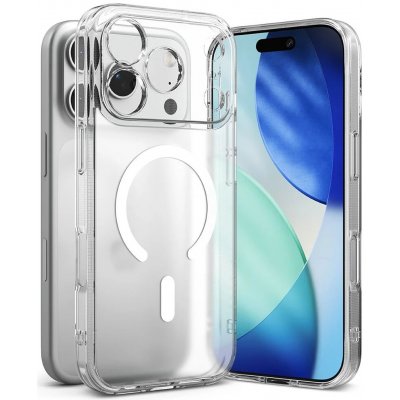 Ringke Fusion Magnetic MagSafe iPhone 17 Pro Max matný čirý – Zboží Živě