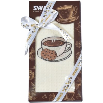Praktik SWAN Káva a sušenky 50x70 cm – Zboží Dáma