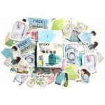 Sada samolepek - Cestování po Japonsku (46ks) – Zboží Živě