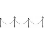 Lampa Strend Pro Garden řetěz solární 1x LED 16,5x16,5x71,5 cm ST2172925 – Hledejceny.cz