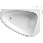 Ravak LoveStory II 196 x 139 cm C751000000 – Hledejceny.cz