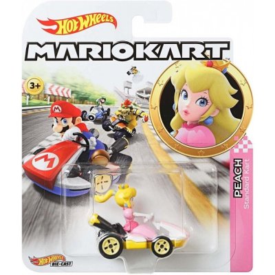 Mattel Hot Weels GBG28 Mario Kart autíčko angličák Peach