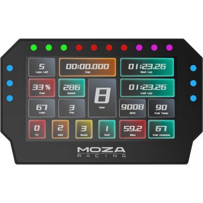 MOZA Racing CM2 RS072 displej 5" HD LCD LED – Sleviste.cz