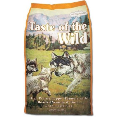 Taste of the Wild High Praire Puppy 28/17, 2 x 12,2 kg