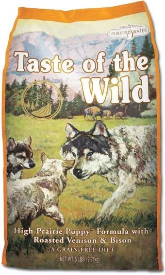 Taste of the Wild High Praire Puppy 28/17, 2 x 12,2 kg