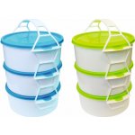 Jídlonosič 3dílný 20x16 cm 1,1 l plastový - MIX BAREV – Zboží Mobilmania