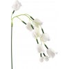 Květina Prima-obchod Umělá rostlina zvonek převislý, barva 1 bílá