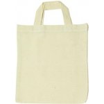 Davona Plátěná taška s krátkým uchem natural 26x22 cm – Hledejceny.cz