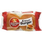 La Fournée dorée Brioškové bulky na burgery 4x62 5 g 250 g – Sleviste.cz