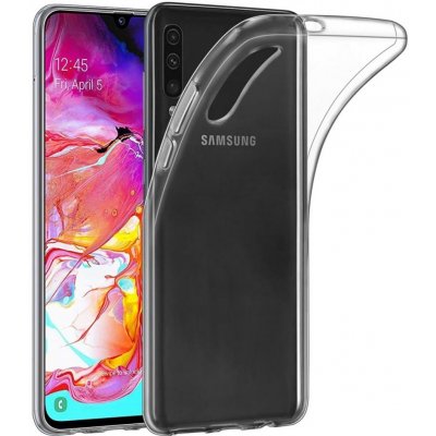 Pouzdro VSECHNONAMOBIL Silikonový obal Samsung Galaxy A70 průhledný 14729