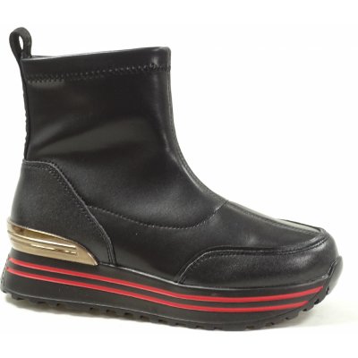 Sc+S Dbt4182/22 dámská vycházková zimní obuv black – Zboží Mobilmania