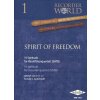 Noty a zpěvník Spirit of Freedom 14 spirituals for recorder quartet SATB / čtyři zobcové flétny SATB