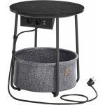 Vasagle LET228B02 černo-šedý – Zboží Dáma