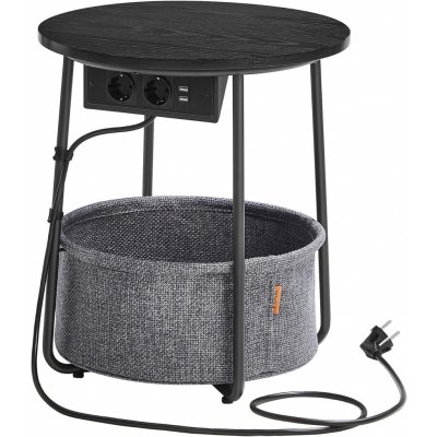 Vasagle LET228B02 černo-šedý – Zboží Dáma