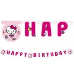 Hello Kitty narozeniny nápis papírový – Sleviste.cz