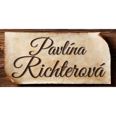 Cedulky sport hobby Jmenovka na dveře, schránku/CD2022 Velikost: 10x4 – Hledejceny.cz