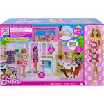Barbie dům s panenkou a štěnětem herní set HCD48 – Zbozi.Blesk.cz
