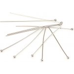 Pro Háčkování Ketlovací nýt s kuličkou 50 x 0,7 mm ocel – Zboží Dáma