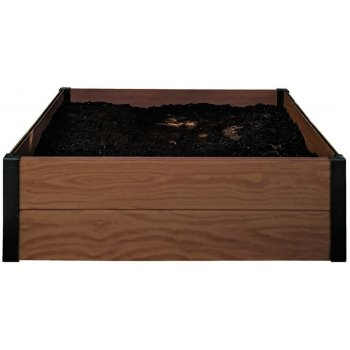 Keter Vyvýšený záhon Maple Square hnědá 106 x 106 x 32 cm