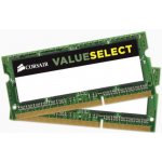 Corsair Value SODIMM DDR3 8GB (2x4GB) 1600MHz CL11 CMSO8GX3M2C1600C11 – Hledejceny.cz