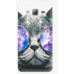 Pouzdro iSaprio Galaxy Cat Samsung Galaxy J3 2016 – Zboží Mobilmania