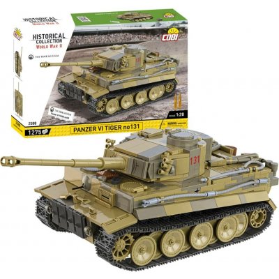 COBI 2588 World War II Německý tank Panzer VI TIGER 131 1:28 – Sleviste.cz