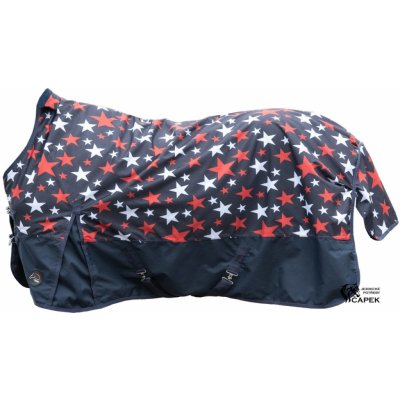 HKM Deka výběhová NORWICH HN FLEECE Tmavě modrá – Zboží Mobilmania