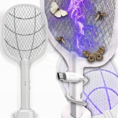 Verk 24062 Plácačka na mouchy elektrická s UV světlem bílá – HobbyKompas.cz