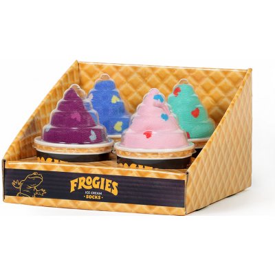 Frogies Ice Cream modrá bílá hořčicová – Zboží Dáma