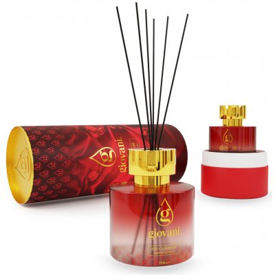 Giovani Tyčinkový difuzér RED CASHMERE 100 ml – Hledejceny.cz
