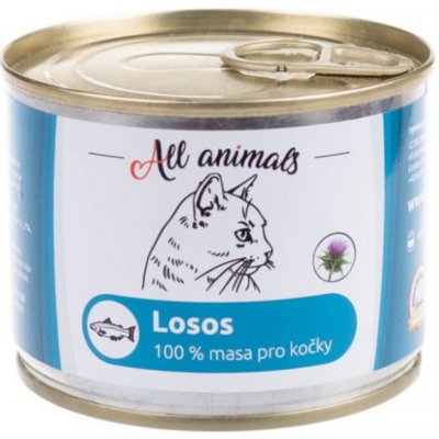 All Animals CAT losos mletý 200 g – Sleviste.cz