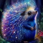 Norimpex diamantové malování barevný ježek 30 × 40 cm – Hledejceny.cz