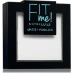 Maybelline Fit Me! Matte+Poreless matující pudr 090 Translucent 9 g – Sleviste.cz