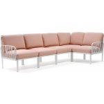 Komodo 5 sedací souprava Bianco / Rosa Quarzo – Hledejceny.cz