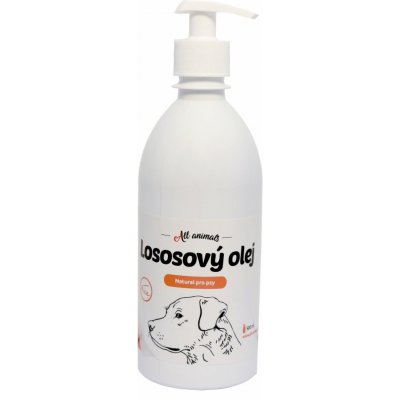 All Animals lososový olej natural 500 ml – Zboží Mobilmania