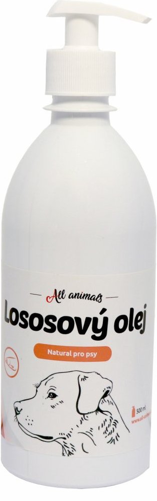 All Animals lososový olej natural 500 ml