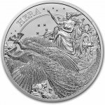 East India Company platinová mince Bohyně Héra a páv 1 oz – Zboží Mobilmania