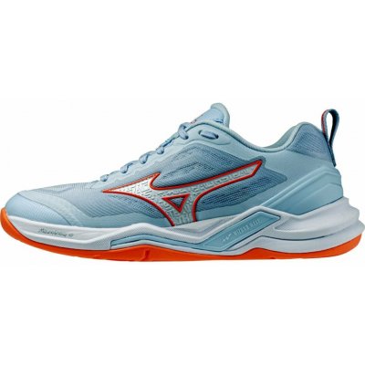 Mizuno Wave Stealth ELITE Blue Finch/White – Zboží Dáma