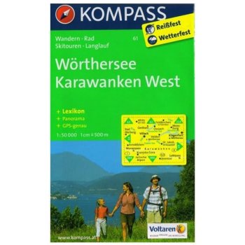 Wörthersee Karawamken West 1:50t kompas 61