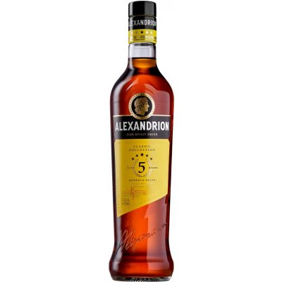 brandy alexandrion 5* 37,5% 0,7 l (holá láhev) – Zboží Dáma