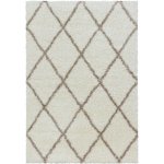 Ayyildiz Alvor Shaggy 3401 cream Bílá – Zbozi.Blesk.cz