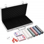 Vidaxl Sada žetonů na poker 300 ks 4 g – Zboží Dáma